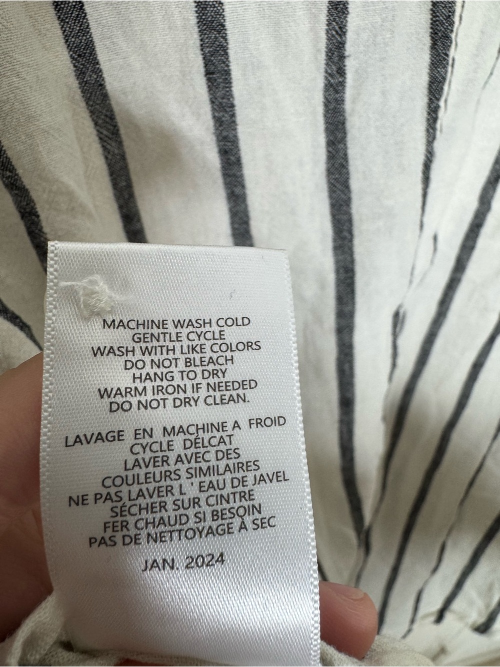 Z-SUPPLY PERFECT LINEN STRIPE TOP - Picture 9 of 9